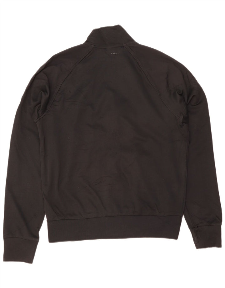 NIKE Herre Dri Fit grafisk træningsdragt topjakke Lille sort polyester