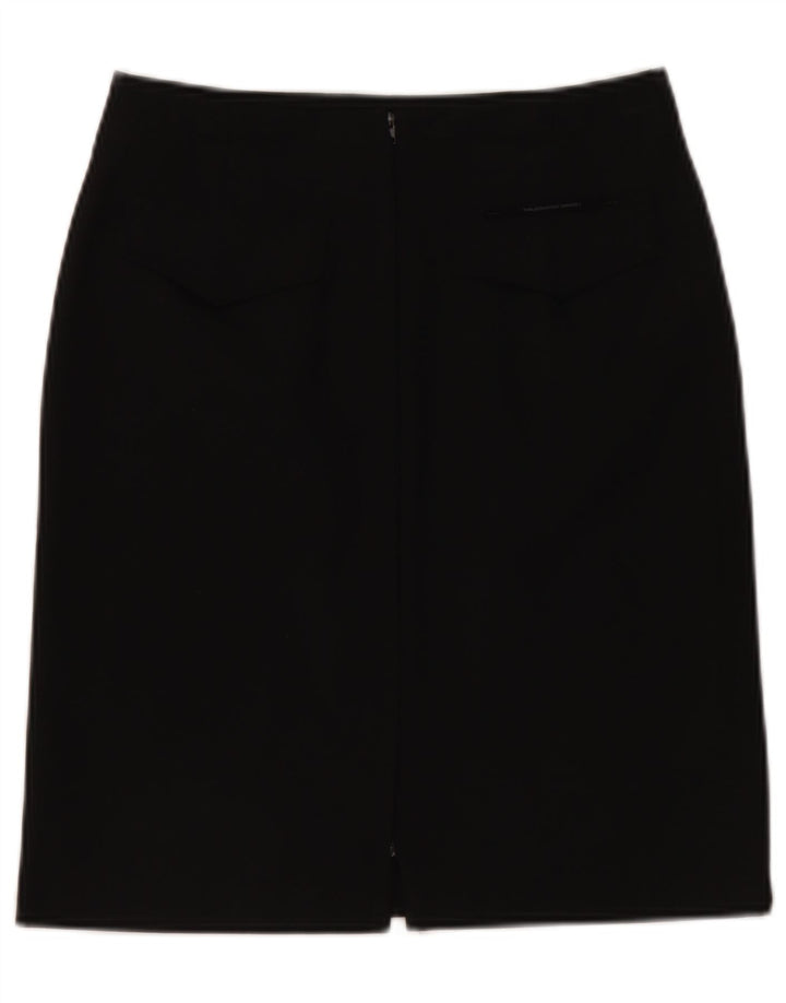 Trussardi Pencil Nederdel til kvinder IT 40 Small W28 Sort Polyester