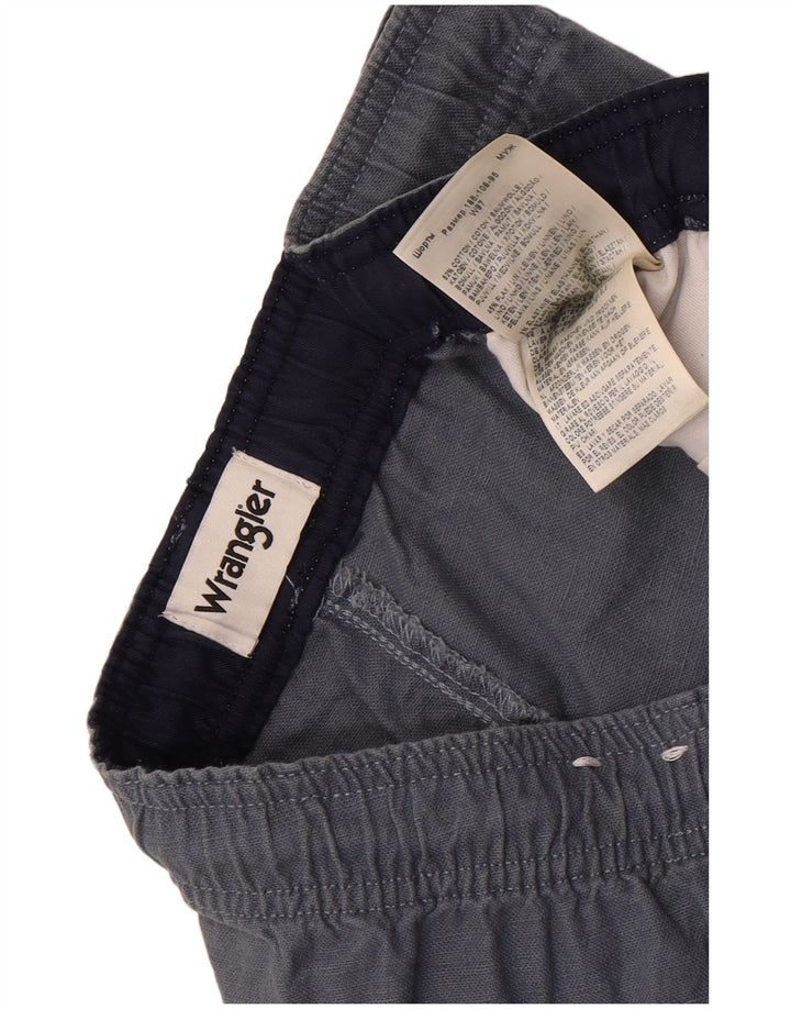 Wrangler Herre Bermuda Shorts W38 XL Grå Bomuld