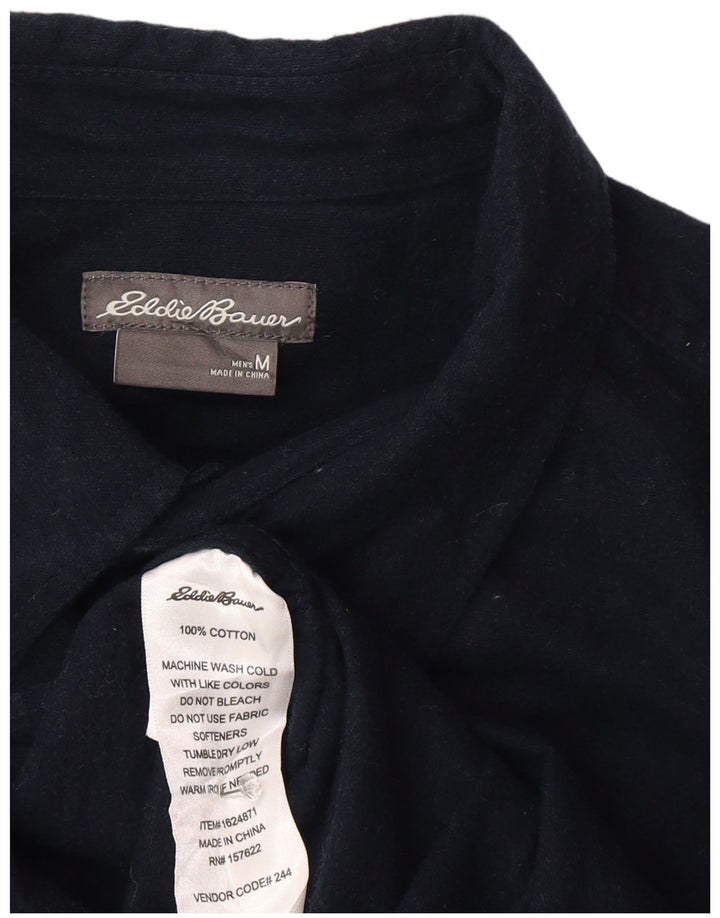 Eddie Bauer Herreskjorte Medium Navyblå Bomuld