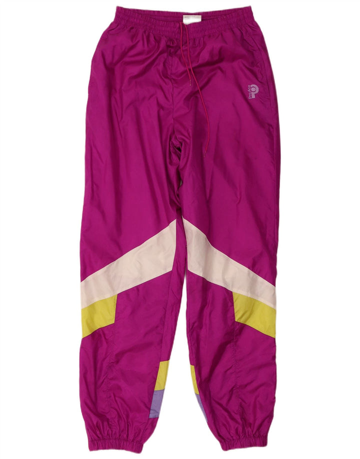 Pro Ace træningsdragt til kvinder Joggers UK 14 Medium Pink Colourblock