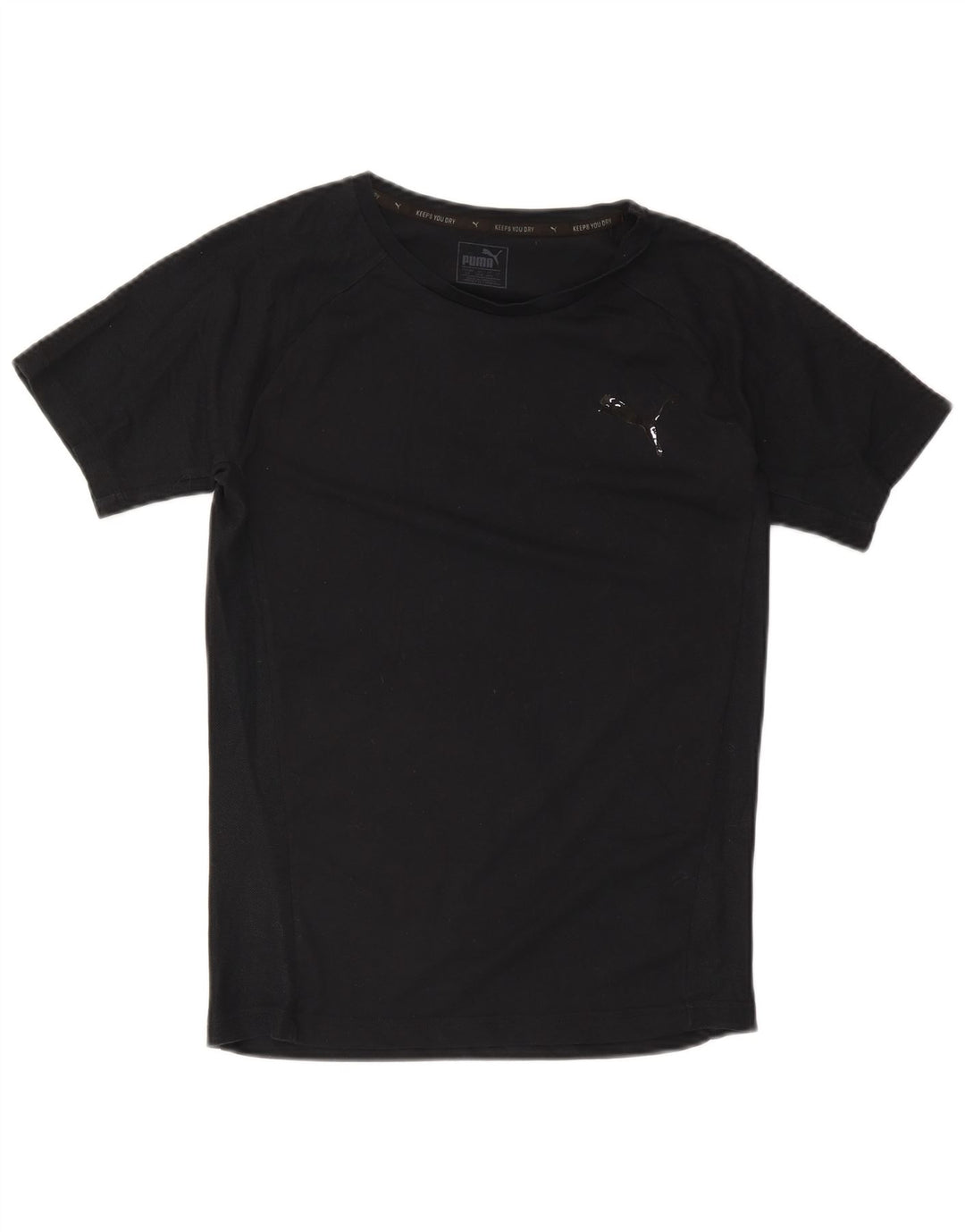 Puma herre T-shirt top lille sort bomuld