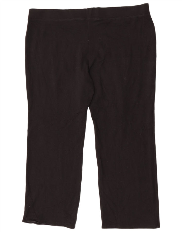 Marks & Spencer Dame Leggings UK 24 4XL Sort Bomuld