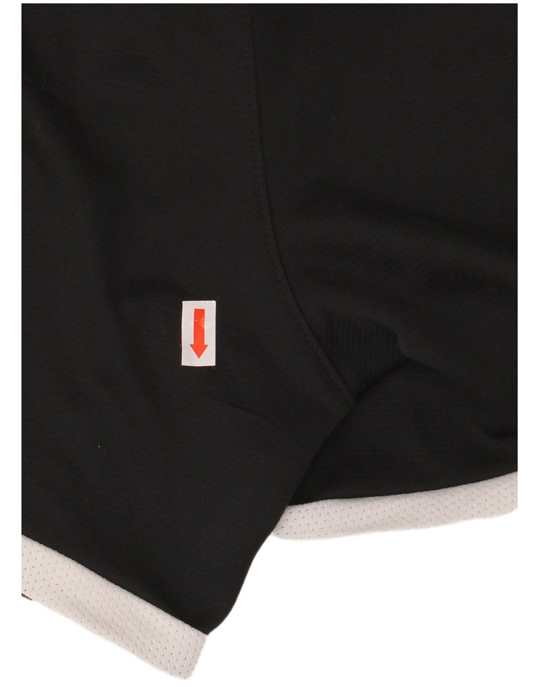 Nike sportsshorts til kvinder UK 10 Small Black Colourblock Polyester