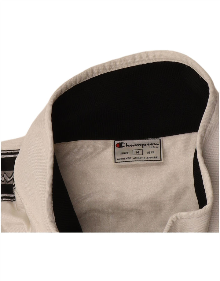 Champion Herre grafisk træningsdragt Topjakke Medium Hvidstribet