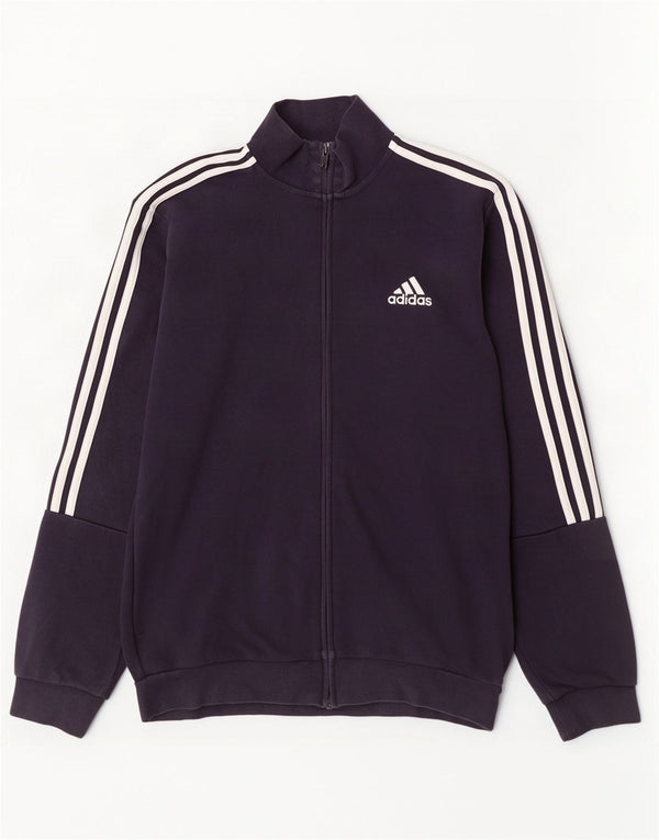 Adidas Herre Primegreen Træningsdragt Topjakke UK 38/40 Medium Navy Blue