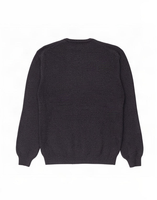 Marks & Spencer Herre sweater med rund hals 2XL marineblå polyamid