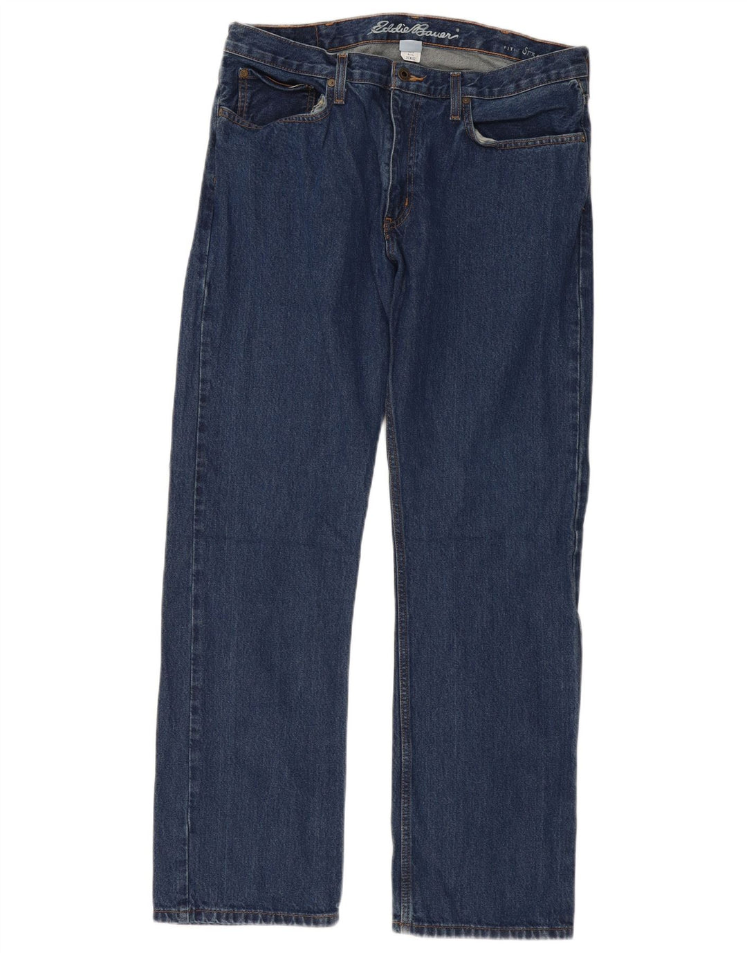 Eddie Bauer lige jeans til kvinder W36 L32 blå bomuld