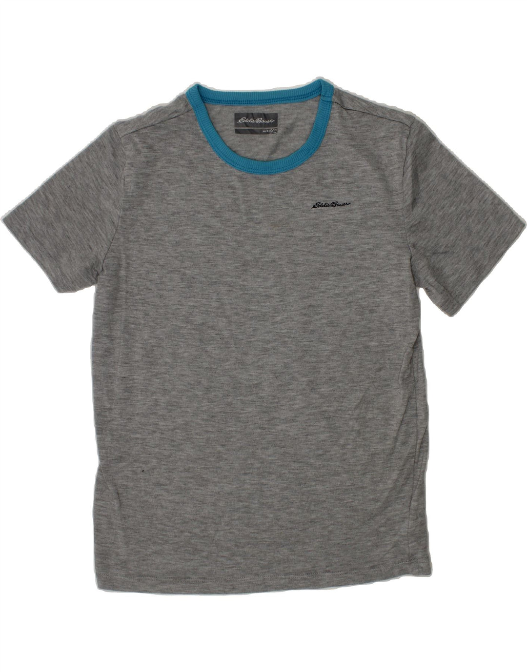 EDDIE BAUER Boys T-Shirt Top 10-11 Years Medium  Grey Polyester Classic Vintage Eddie Bauer and Second-Hand Eddie Bauer from Messina Hembry 