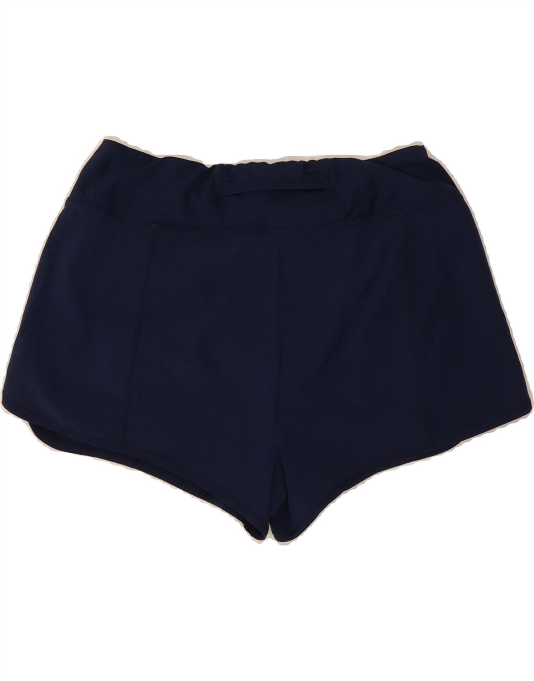 REEBOK Womens Sport Shorts UK 14 Medium  Navy Blue Polyester Vintage Reebok and Second-Hand Reebok from Messina Hembry 