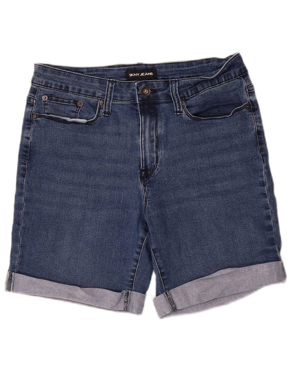 Dkny Dame Denim Shorts US 6 Medium W32 Blå