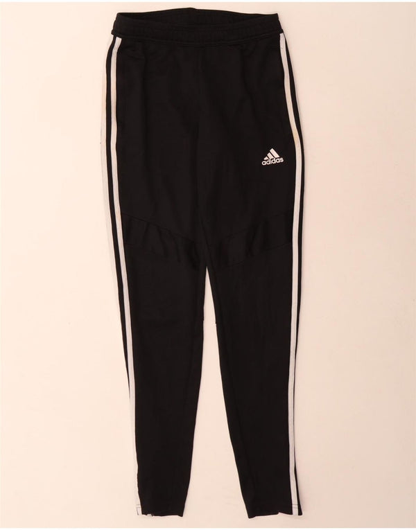 Adidas Womens Climalite træningsdragt bukser UK 4/6 XS sort polyester