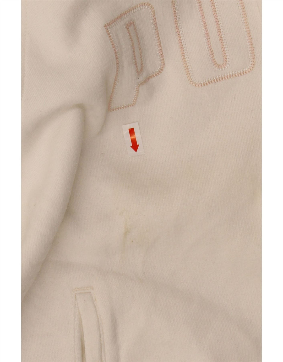 PUMA Grafisk træningsdragt topjakke til kvinder UK 14 Medium White