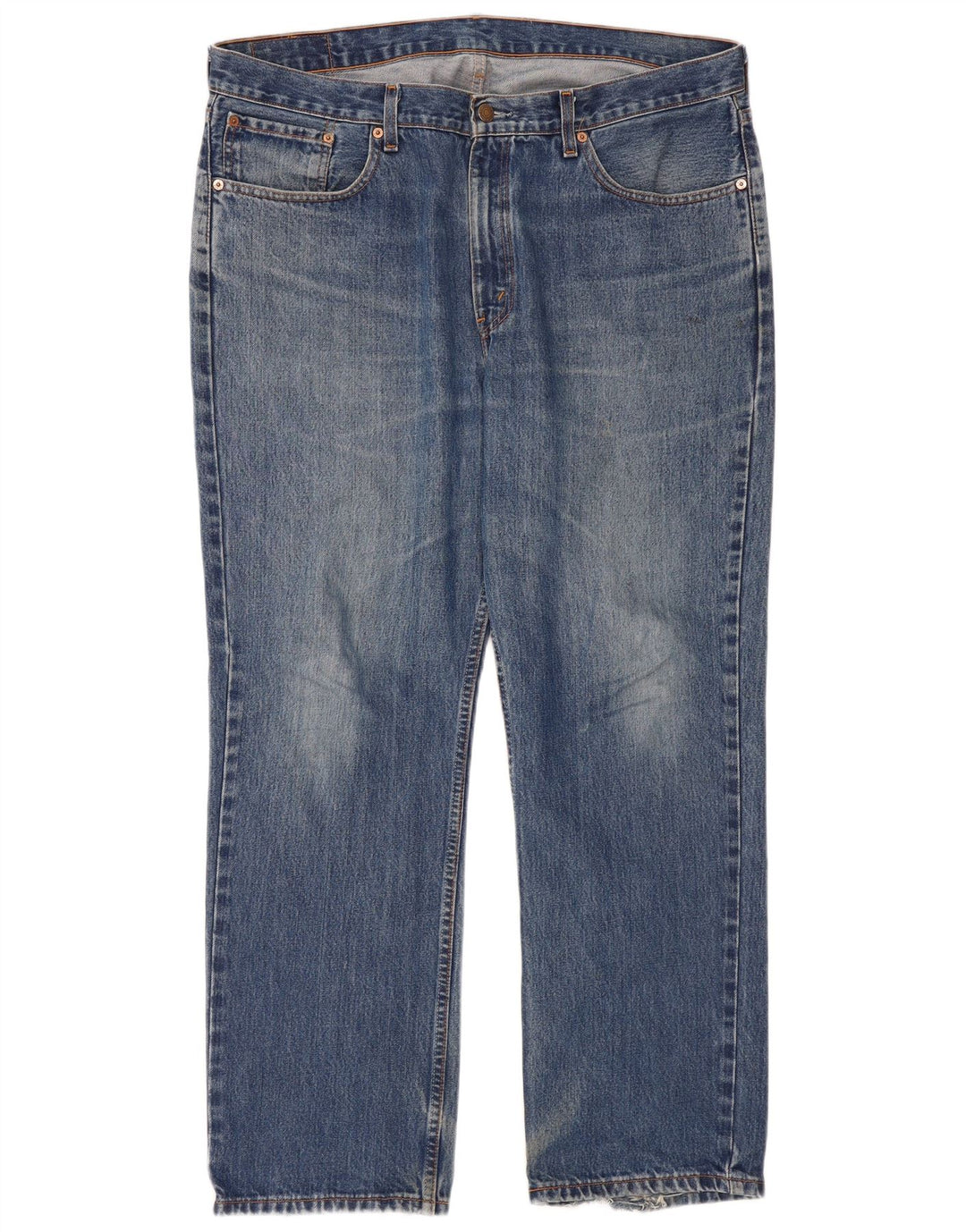 Levi's lige jeans til kvinder W40 L30 blå bomuld