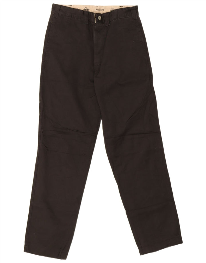 Dockers Straight Chino-bukser til mænd W29 L32 Sort
