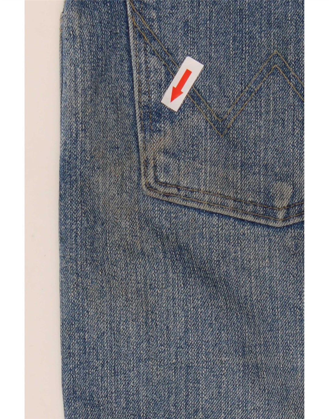Wrangler Straight Jeans til mænd W36 L30 blå bomuld