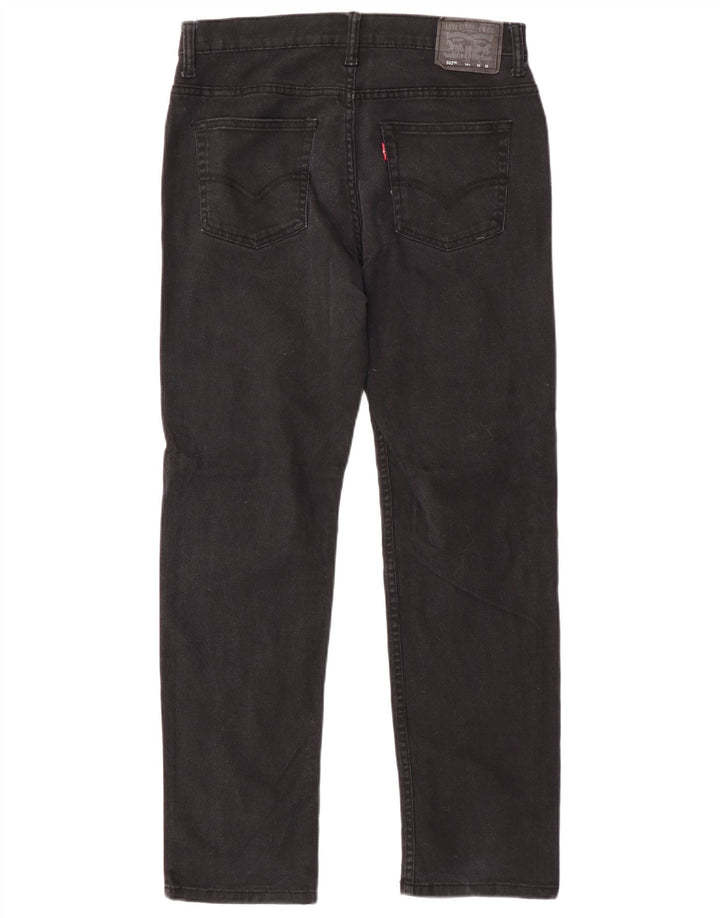 Levi's Boys 502 Regular Tapered Jeans 13-14 år W33 L28 Sort bomuld