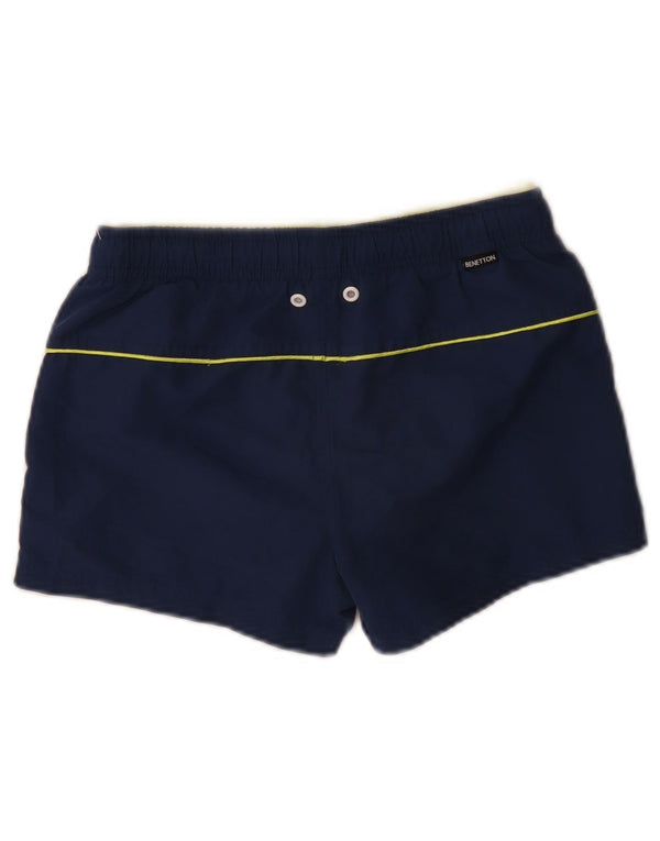 Benetton Boys badeshorts 10-11 år XL Blå Polyester