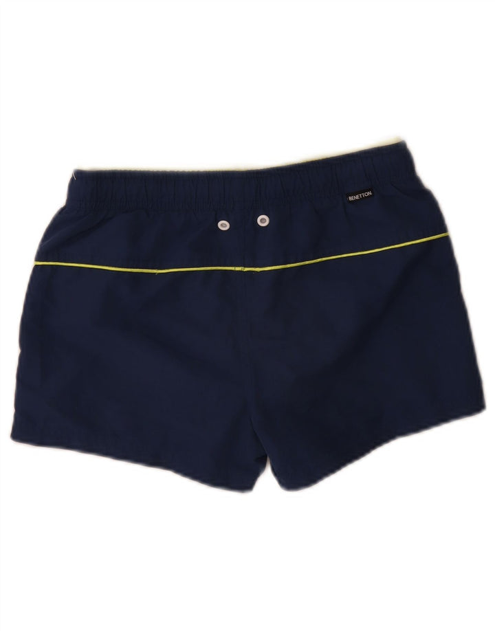 Benetton Boys badeshorts 10-11 år XL Blå Polyester