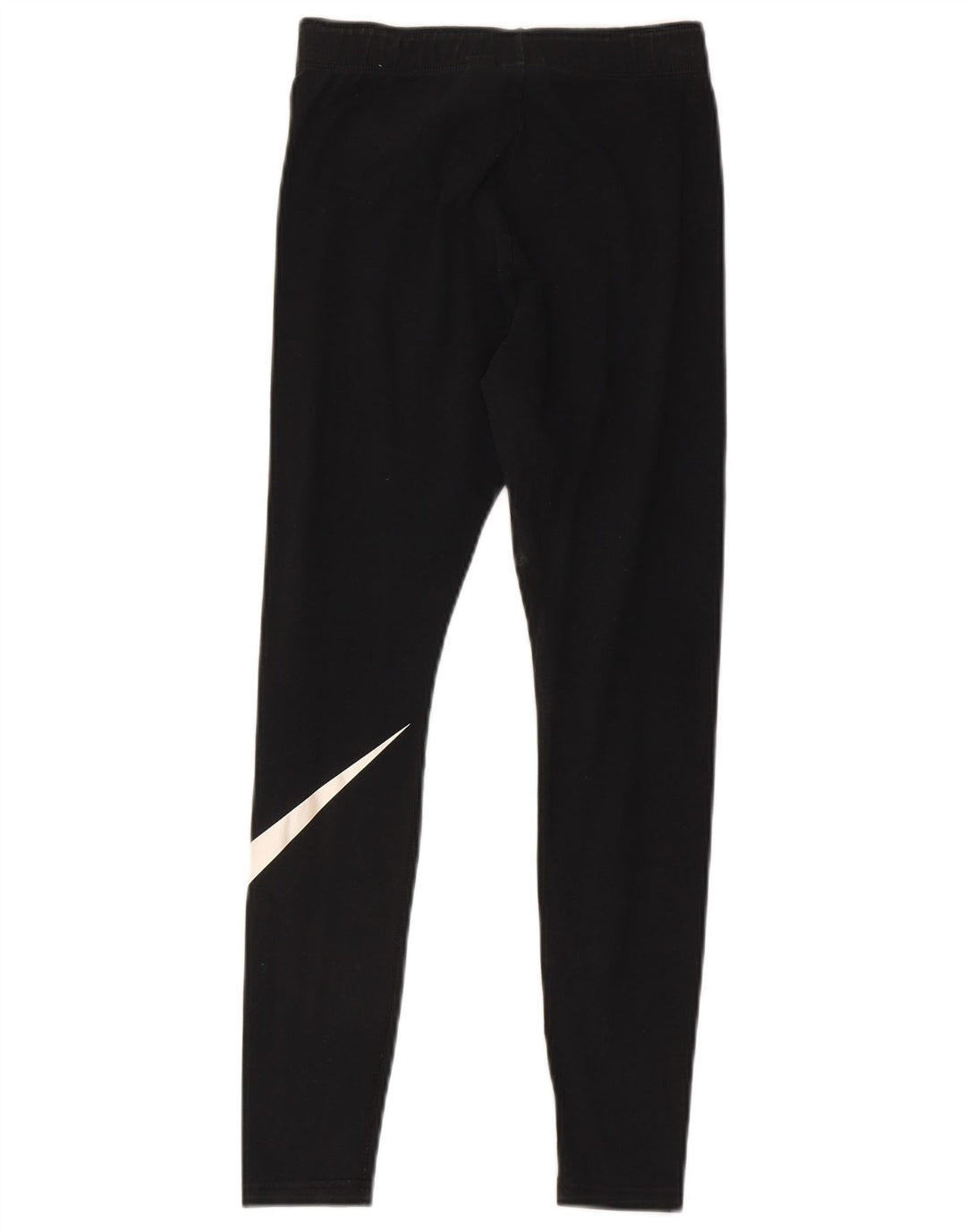 Nike Dame Grafiske Leggings UK 8 Small Black Bomuld