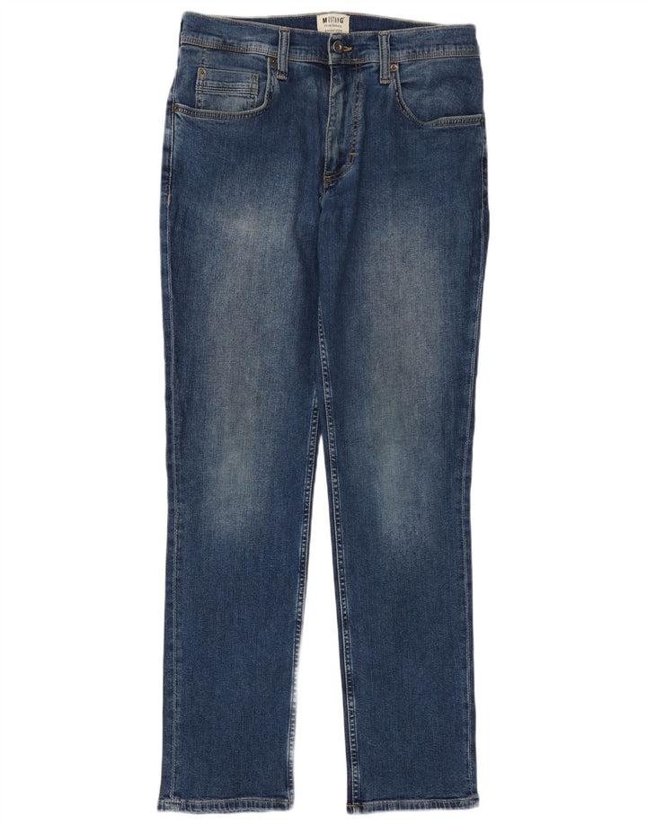 Mustang Slim Jeans til mænd W32 L32 Blå