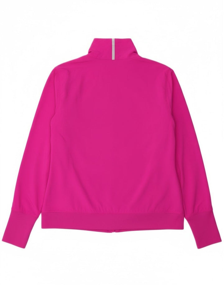 Fila træningsdragt topjakke til kvinder UK 16 Large Pink Polyester