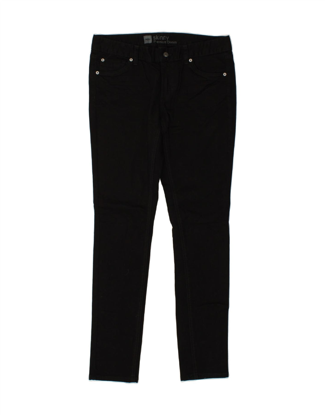 MOSSIMO Womens Skinny Jeans US 8 Medium W32 L32 Black Cotton Vintage Mossimo and Second-Hand Mossimo from Messina Hembry 