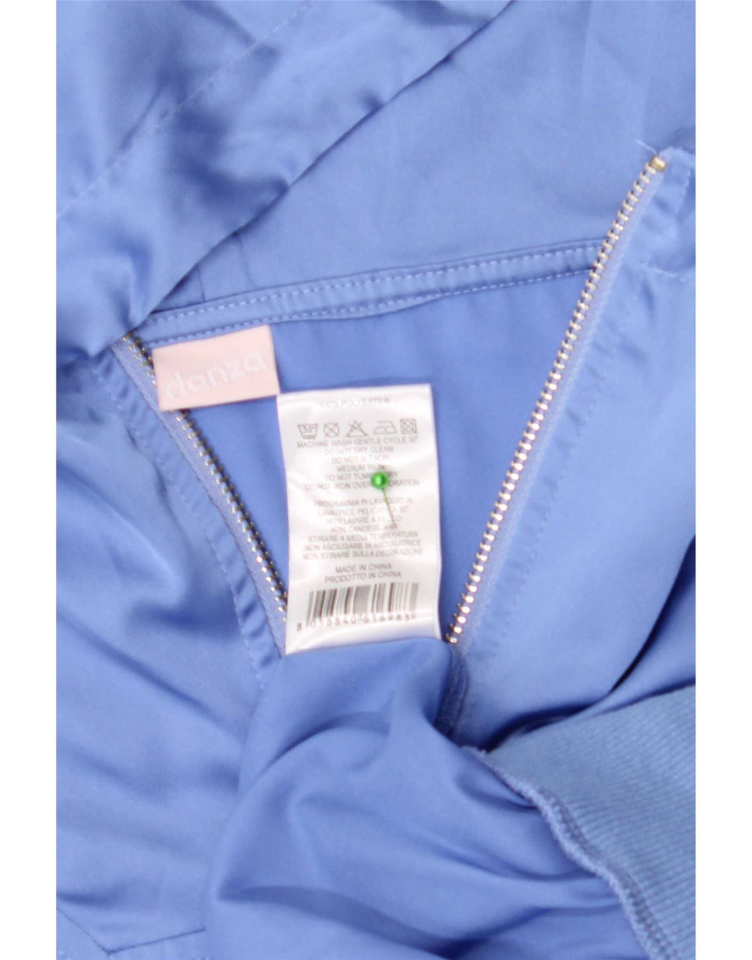 danza Dame Oversized Pullover Træningsdragt Topjakke UK 14 Medium Blue