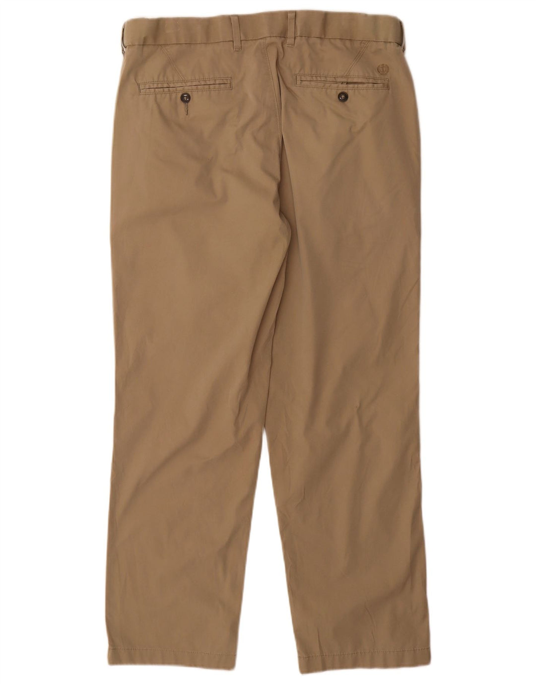 Marks & Spencer Herre Regular Chino Bukser W34 L29 Beige Bomuld