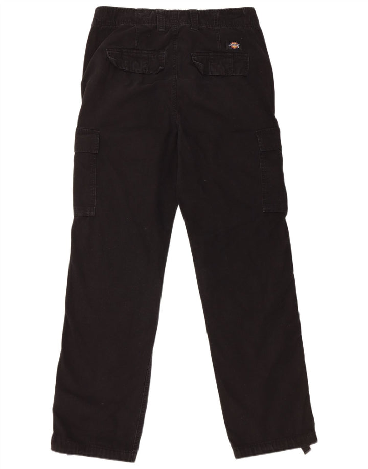 Dickies Straight Cargo bukser til mænd W30 L30 Sort bomuld
