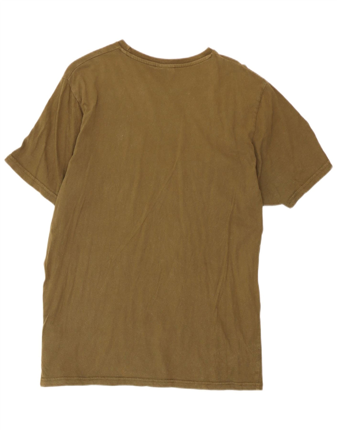 Ellesse Herre T-Shirt Top XL Khaki Bomuld