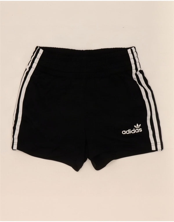 Adidas sportsshorts til kvinder UK 4 XS sort polyester