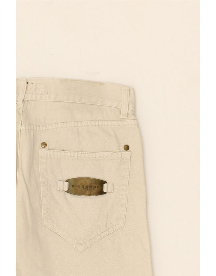 RICHMOND Mens Denim Shorts W30 Medium Beige Vintage Richmond and Second-Hand Richmond from Messina Hembry 