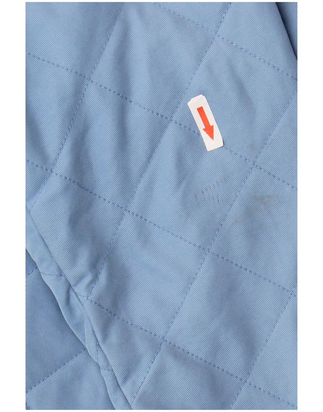 Orvis Quiltet jakke til kvinder UK 14 Medium Blue Polyester
