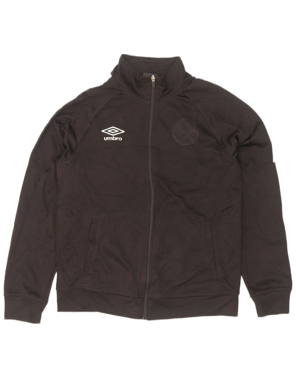 Umbro Herre Træningsdragt Top Jakke Stor Sort Polyester