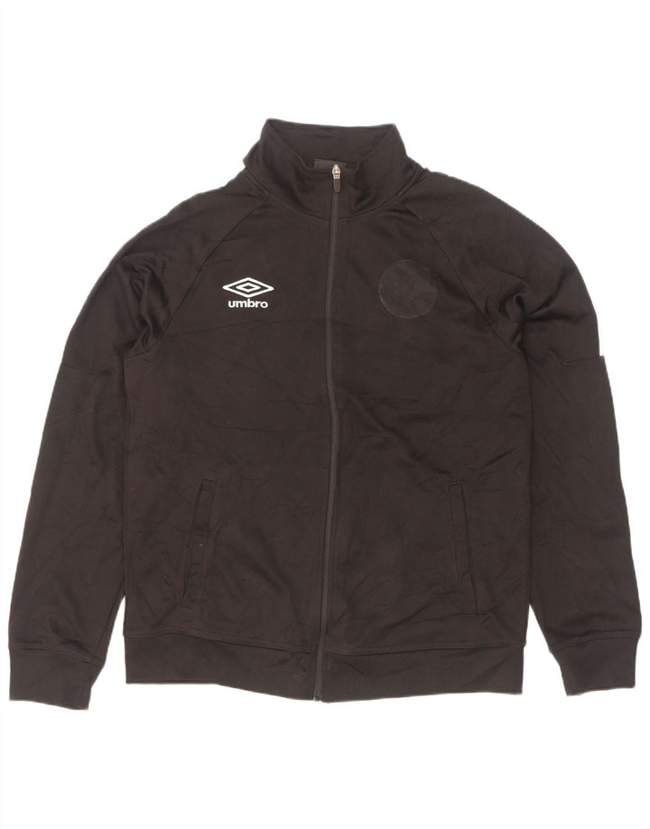 Umbro Herre Træningsdragt Top Jakke Stor Sort Polyester