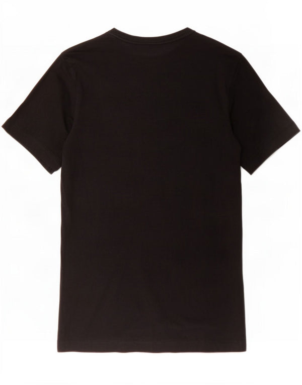 Nike Mens T-Shirt Top Small Black Cotton