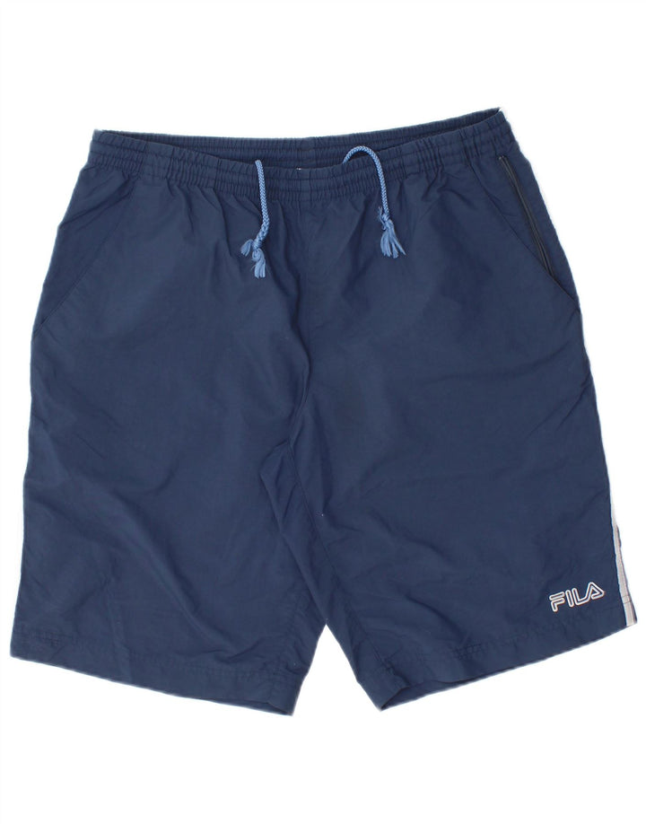 Fila Sportshorts til mænd Store marineblå polyamid