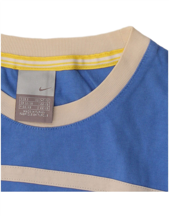 Nike Herrevest Top UK 36/38 Small Blue Colourblock