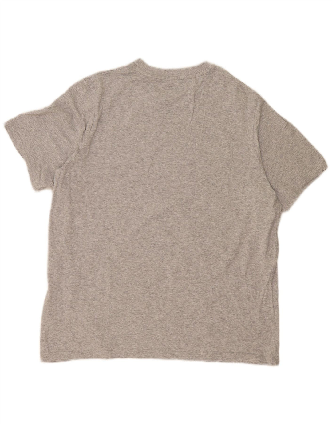 Puma Herre Grafisk T-Shirt Top XL Grå Flecked