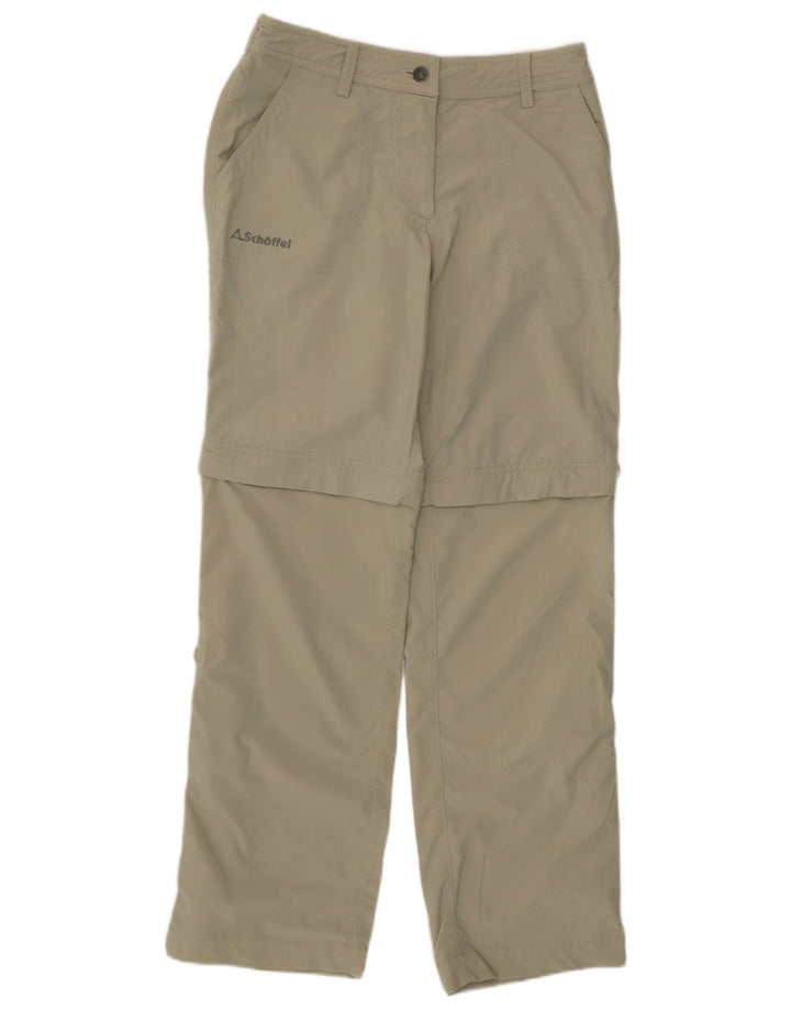 Schoffel Vandrebukser til kvinder UK 12 Medium W28 L30 Grøn polyamid