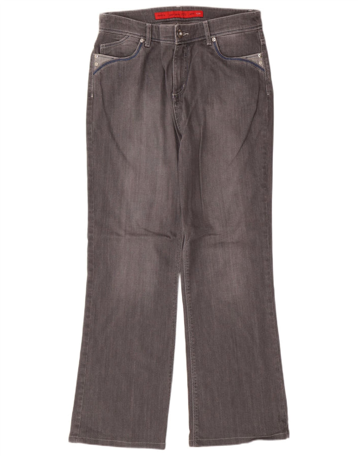 PER UNA Dame Roma Bootcut Jeans UK 12 Medium W30 L28 Grå Bomuld