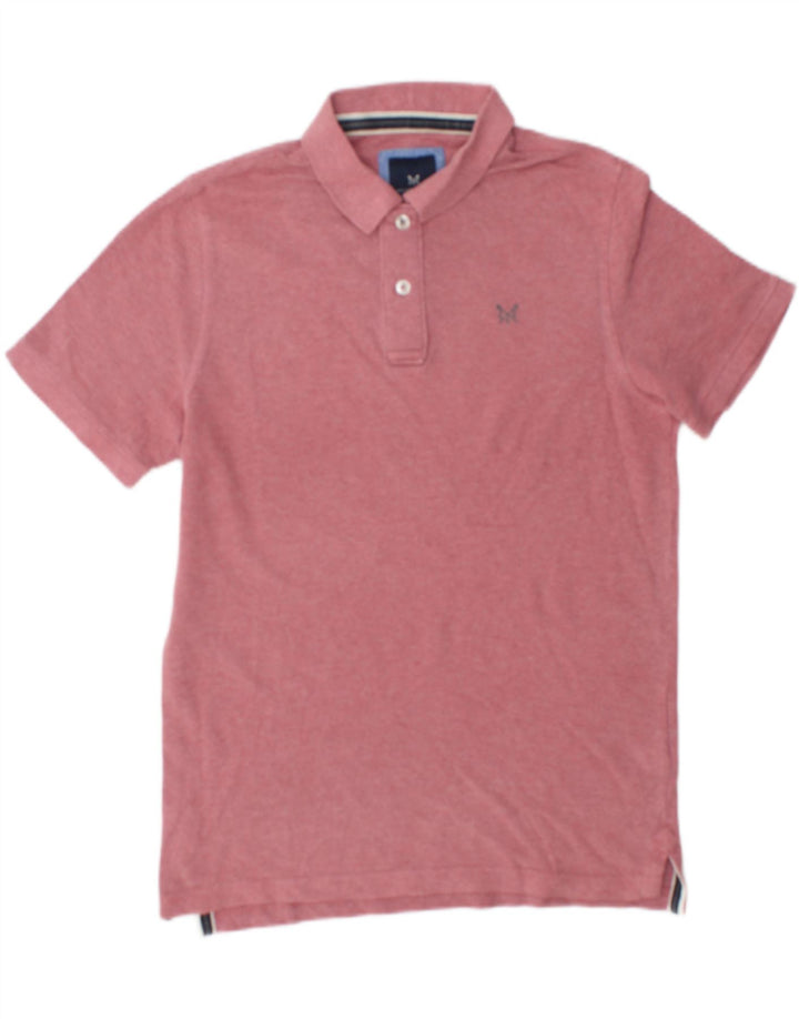 Besætningstøj Herre poloshirt Medium Pink Bomuld