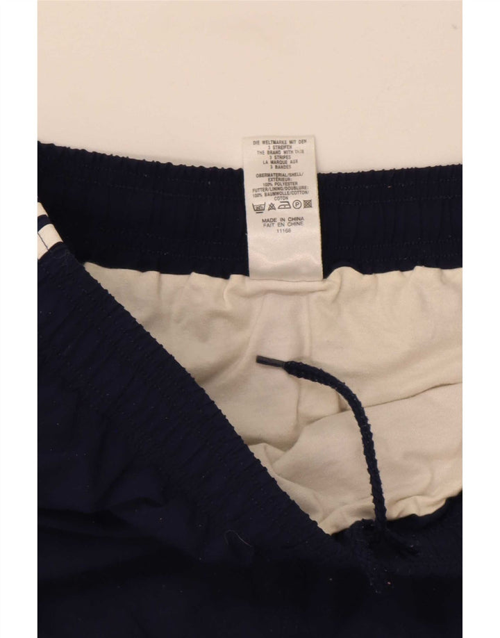 Adidas Sportsshorts til mænd store marineblå polyester