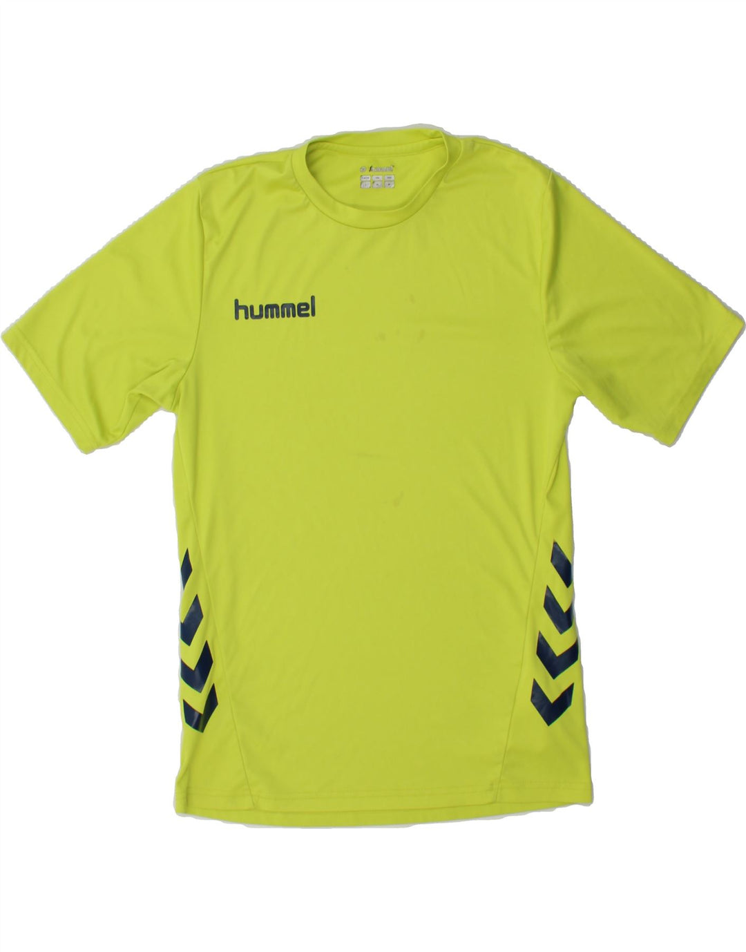 HUMMEL Mens Graphic T-Shirt Top Small Green Polyester Vintage Hummel and Second-Hand Hummel from Messina Hembry 