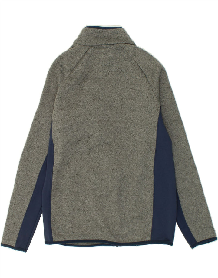 MOUNTAIN WAREHOUSE Mens Tracksuit Top Jacket Medium Grey Colourblock Vintage Mountain Warehouse and Second-Hand Mountain Warehouse from Messina Hembry 