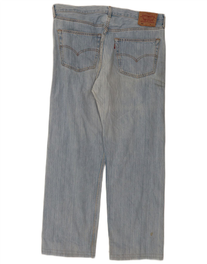 Levi's Dame 501 Straight Jeans W38 L29 Blå
