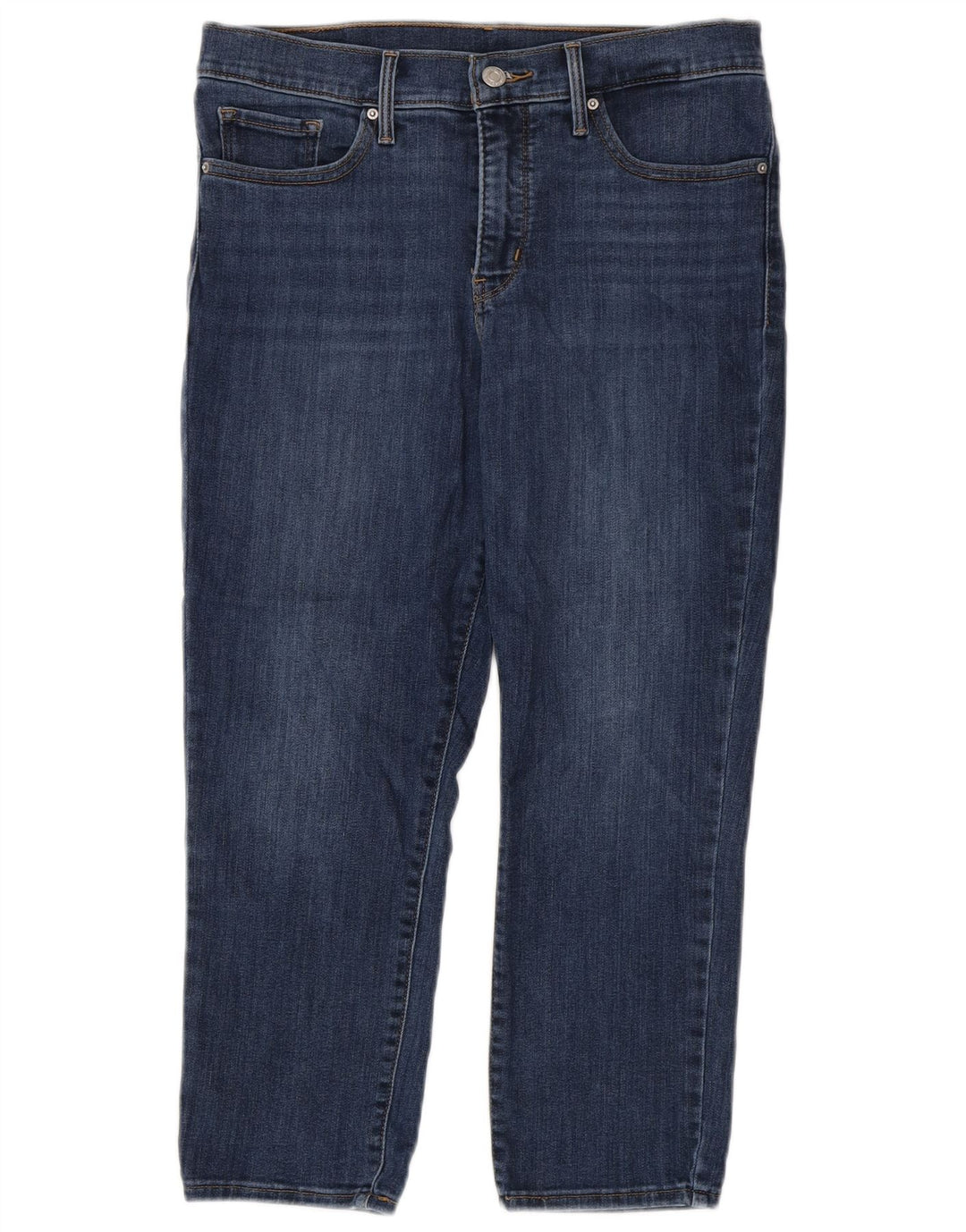 Levi's Dame Capri Jeans W30 L23 Blå Bomuld
