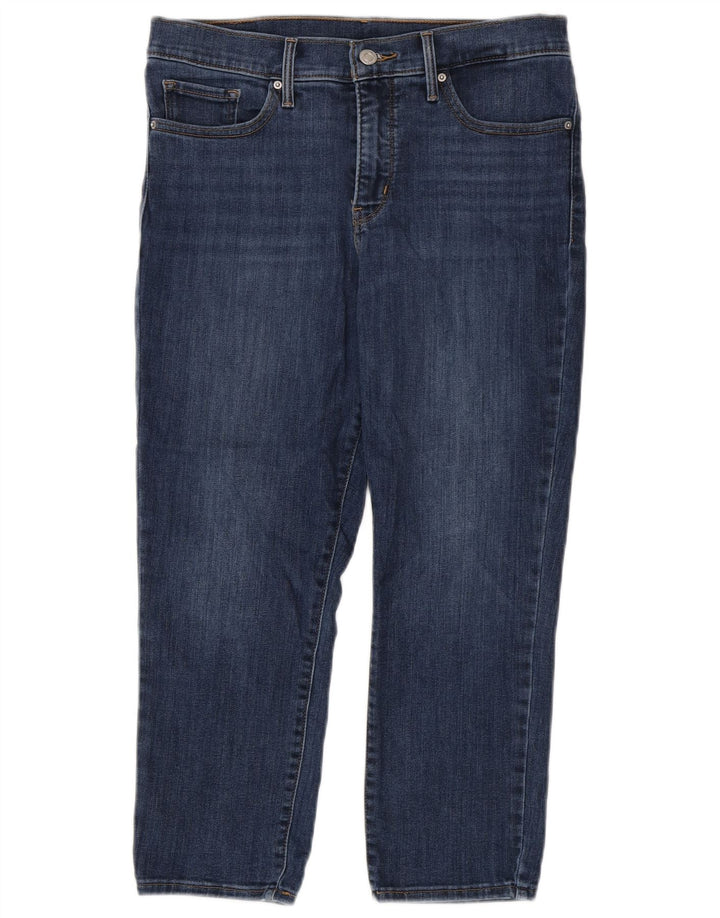 Levi's Dame Capri Jeans W30 L23 Blå Bomuld
