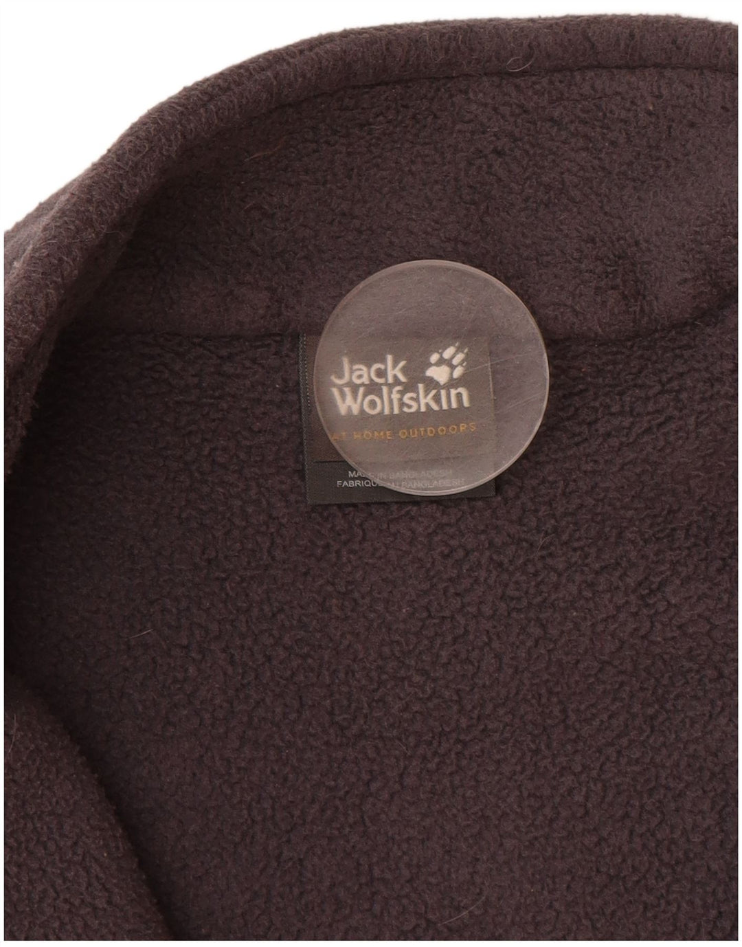 JACK WOLFSKIN Fleecejakke til kvinder UK 18 XL Grå Polyester
